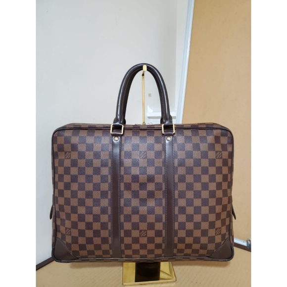 Louis Vuitton Other - Authentic LOUIS VUITTON Damier Ebene Porte-Documents Voyage Bag
